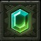 Merlin's Fortune slot Green gem symbol