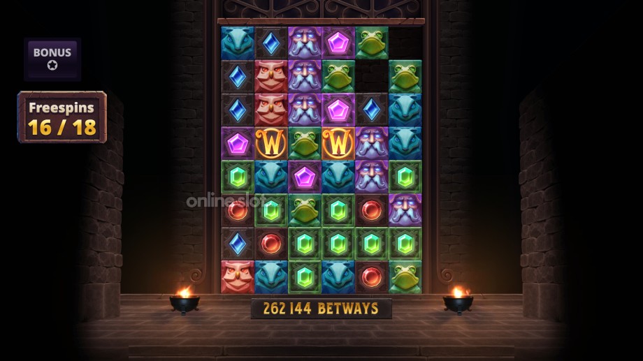 Merlin's Fortune slot freespins