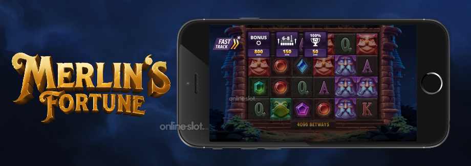 Merlin's Fortune slot mobile