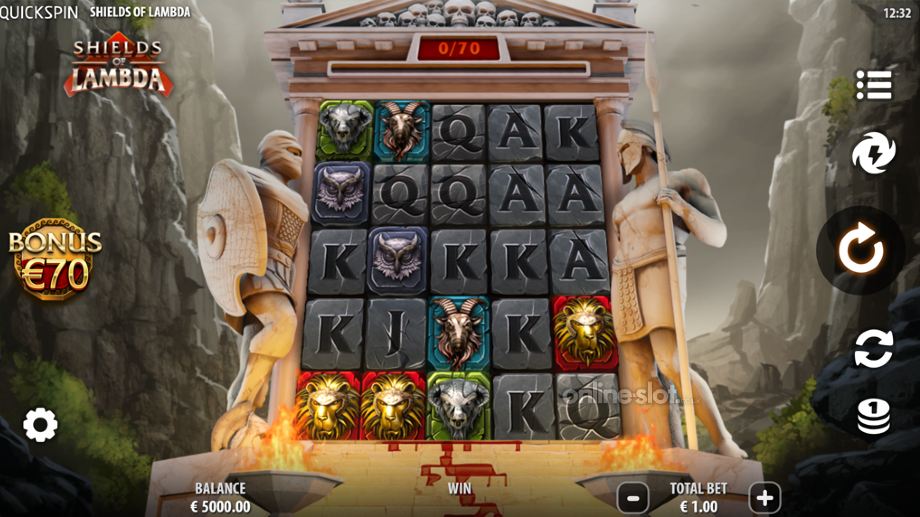 Shields Of Lambda slot basegame
