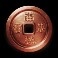 Three Samurai slot Red coin symbol