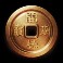 Three Samurai slot yellow coin symbol