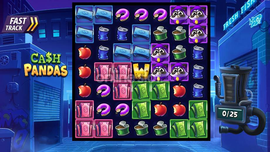 cash pandas slot basegame