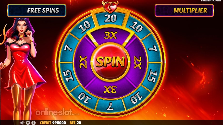 devilicious slot free spins feature