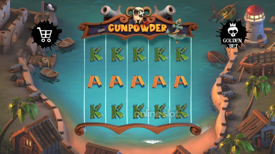 gunpowder slot base game