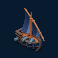 gunpowder slot blue ship symbol