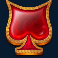 heroic spins slot horned spade symbol