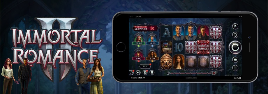 immortal romance 2 mobile slot