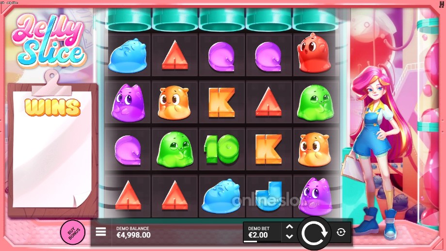 jelly slice slot base game