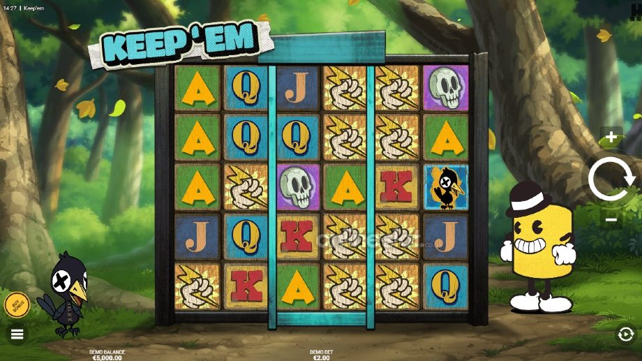 keep em slot base game