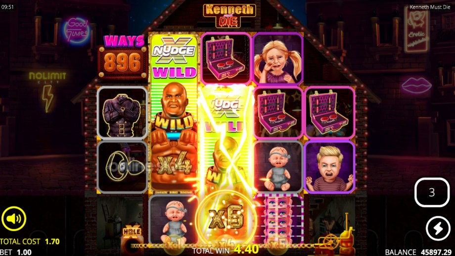 kenneth must die slot beefy spins feature
