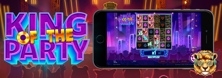 king of the party mobile slot