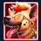 king of the party slot hyena symbol