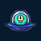 line busters dream drop slot blue alien symbol