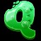 shark frenzy slot Q symbol