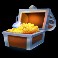 shark frenzy slot treasure chest symbol