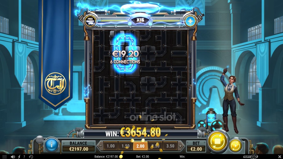 spark of genius slot free energy spin feature