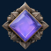 stone gaze of medusa slot purple gemstone symbol