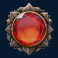 stone gaze of medusa slot red gemstone symbol