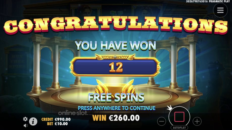 Medusas Stone slot freespins