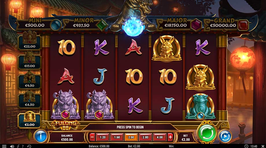 fulong88 slot base game