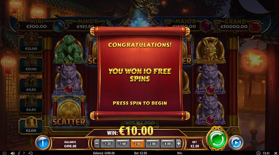 fulong88 slot free spins feature