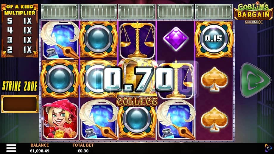 goblins bargain multimax free spins base game
