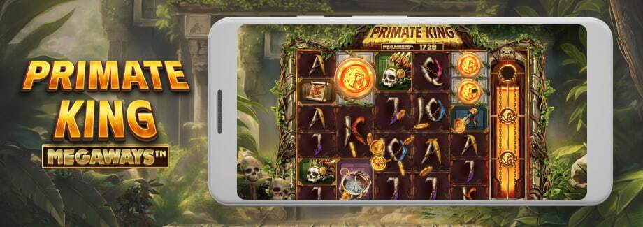 primate king megaways mobile slot