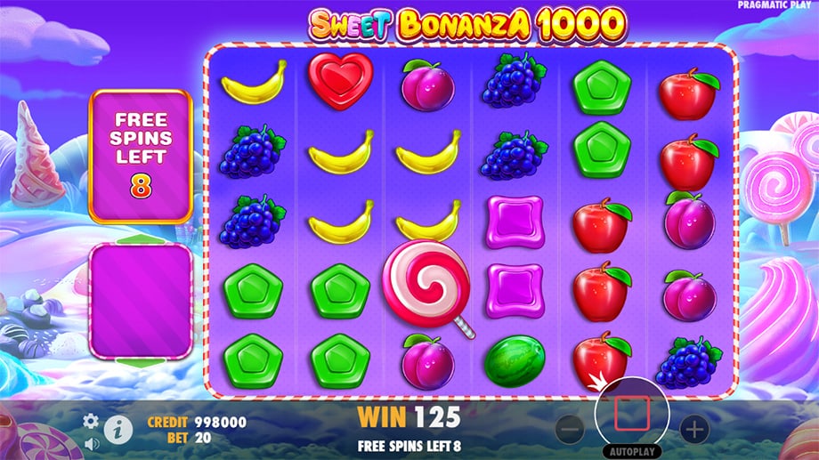 sweet bonanza 1000 free spin feature