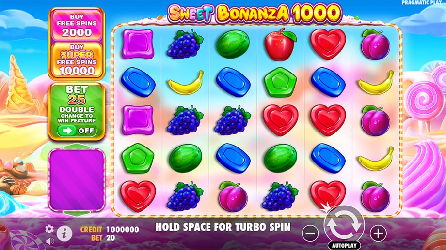 sweet bonanza 1000 slot base game