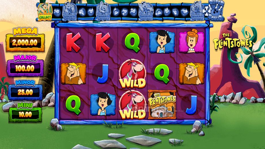 the flintstones slot base game