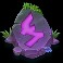 Merlin Realm of Charm slot Purple Stone symbol