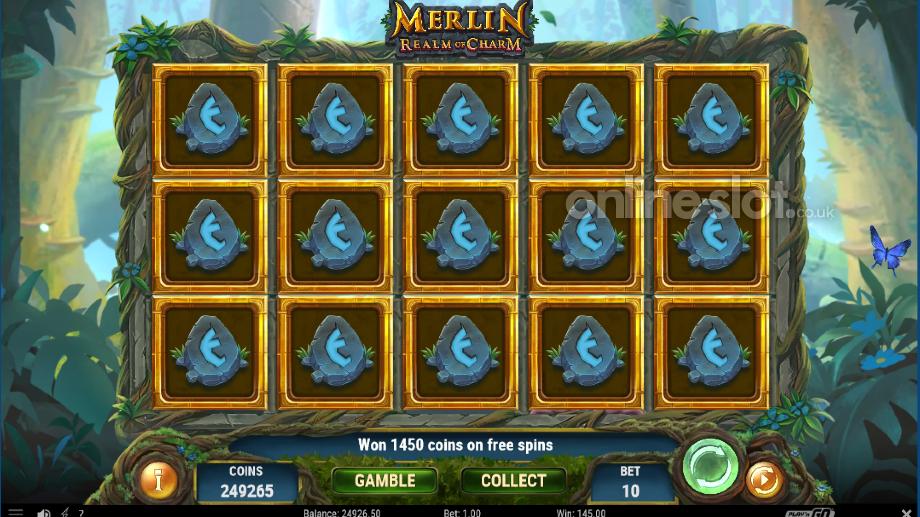 Merlin Realm of Charm slot freespins1