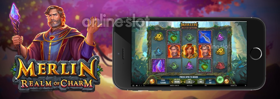 Merlin Realm of Charm slot mobile