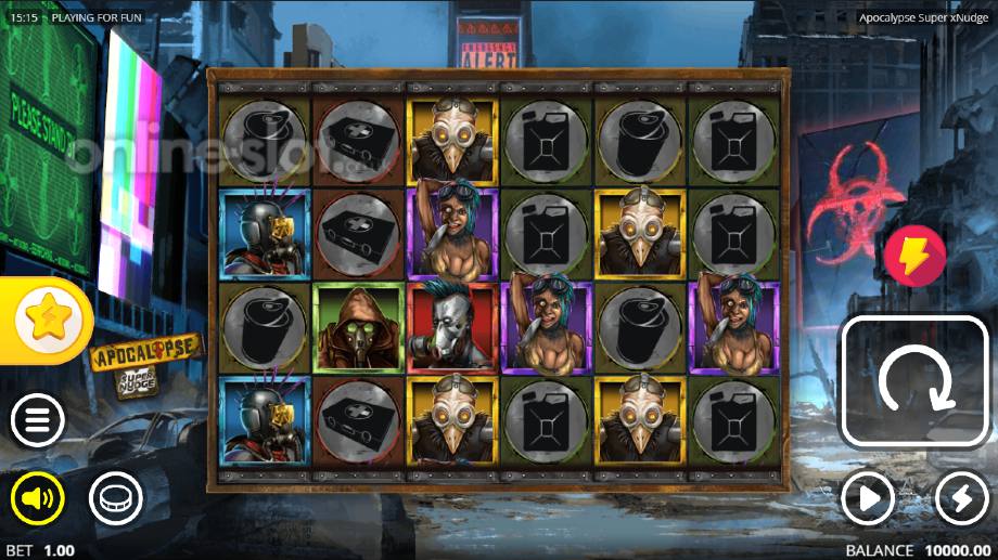 apocalypse super xnudge slot base game