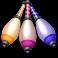 jokers jewels wild slot juggling sticks symbol