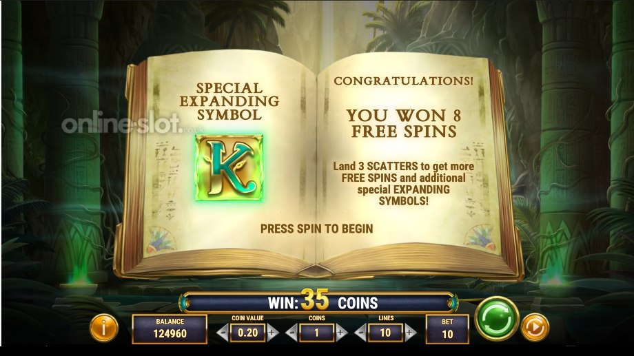 oasis of dead free spins slot