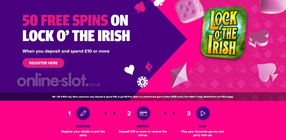 party casino welcome bonus