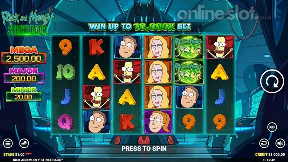 rick and morty strike back base game