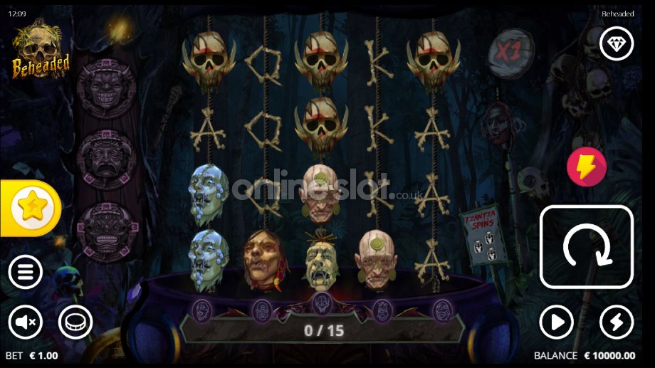 Beheaded slot basegame
