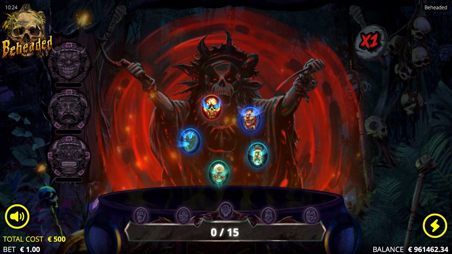 Beheaded slot freespins