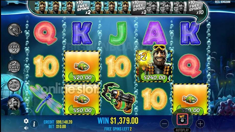 Big Bass Mission Fishin Slot Freespins