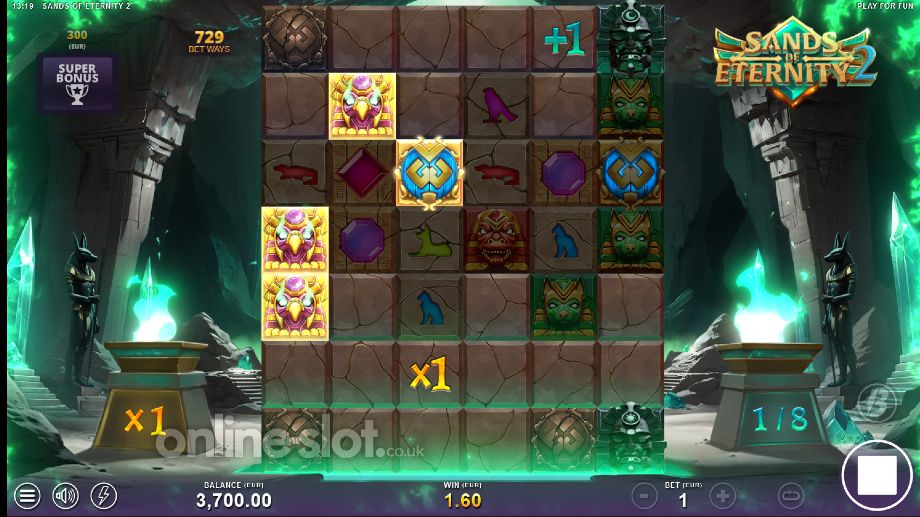 Sands of Eternity slot freespins