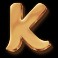 Tai the toad slot K symbol