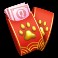 Temple of paw slot Playing Cards symbol