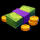 donny dough slot cash symbol