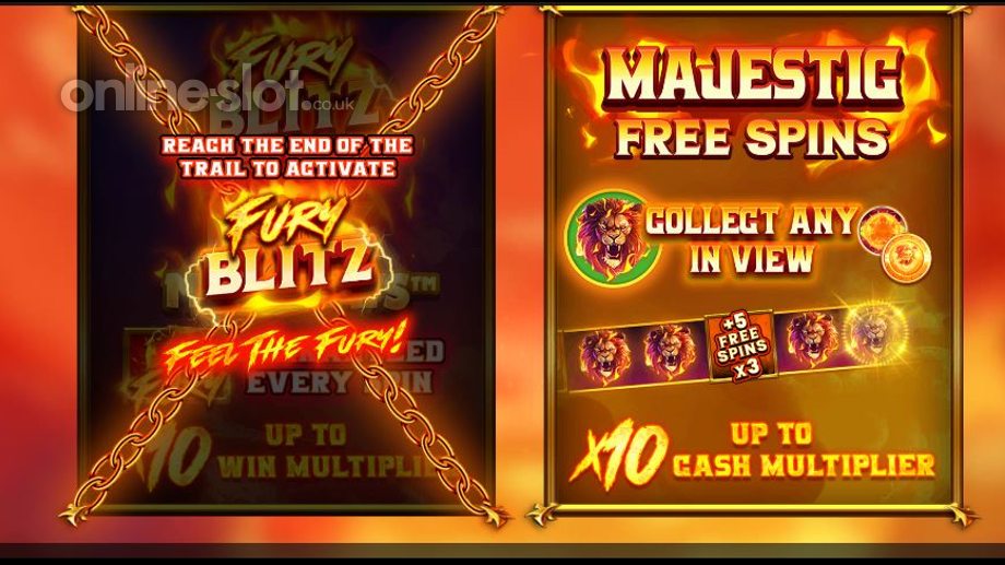 majestic fury megaways free spins slot