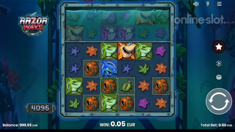 razor ways slot base game