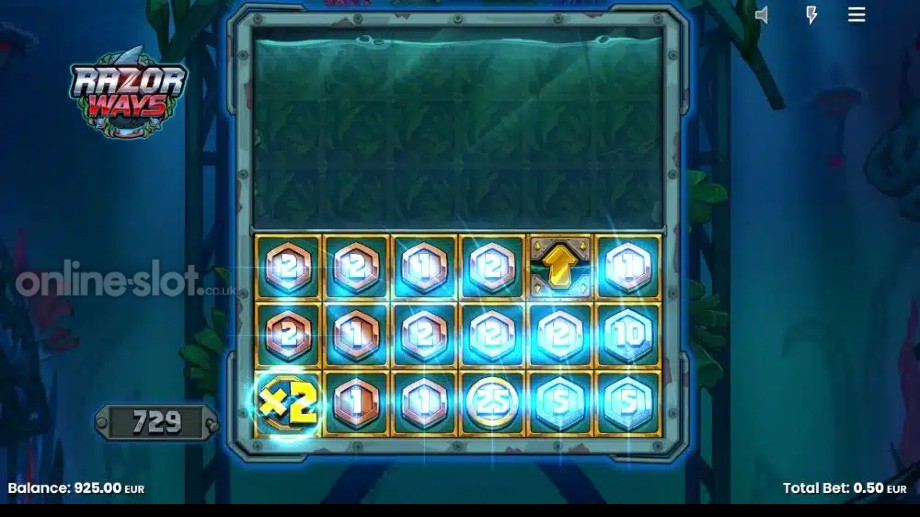 razor ways slot razor reveal feature