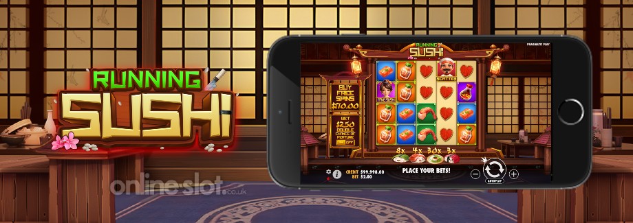 running sushi mobile slot